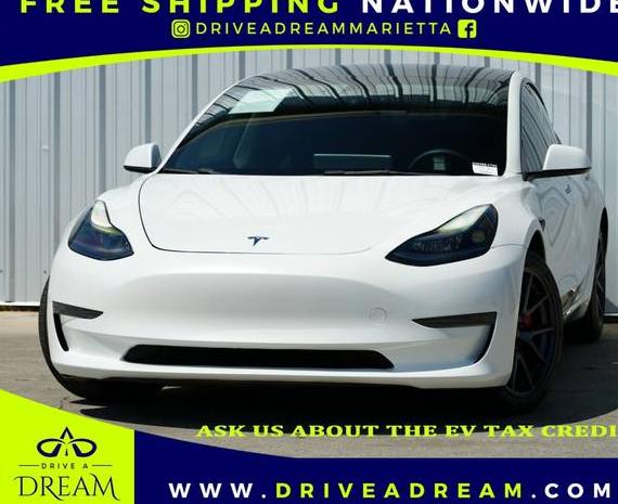 TESLA MODEL 3 2022 5YJ3E1EA2NF246465 image